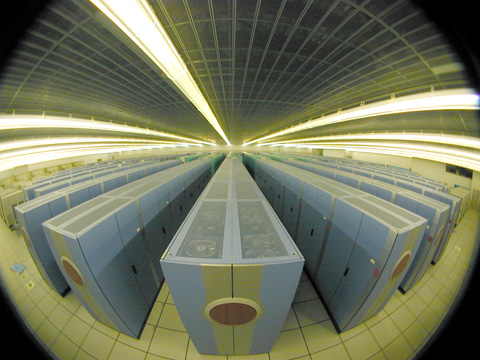 40 TFLOPS system 'Earth Simulator,' Yokohama, Japan, April 2002.